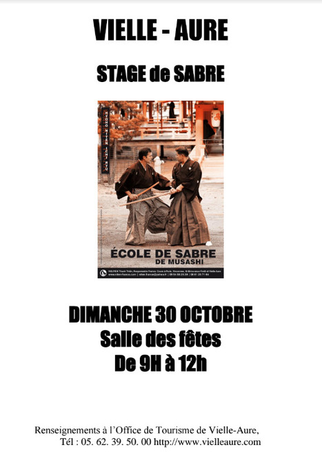 Stage de sabre à Vielle-Aure le 30 octobre | Vallées d'Aure & Louron - Pyrénées | Scoop.it