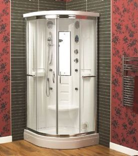 Aqualux Florenta Quadrant Steam Shower Enclosur