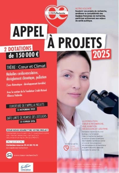 Fondation Cœur & Recherche : Appel à projets partie 2 « Cœur et Climat » | Life Sciences Université Paris-Saclay | Scoop.it