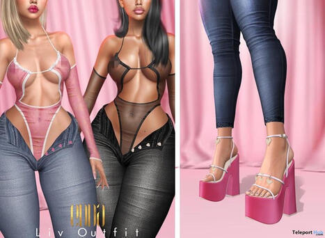 Liv Outfit August 2026 Group Gift by EDDA | Teleport Hub - Second Life Freebies | Second Life Freebies | Scoop.it