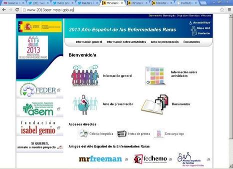Sanidad lanza una web de información en apoyo a las enfermedades raras. | PIENSA en VERDE | Scoop.it