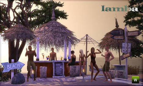 Un peu d'été pour vos sims | Les Sims | Scoop.it