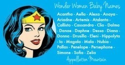 Wonder Woman Baby Names: Diana, Clio, Atalanta - Appellation Mountain | Name News | Scoop.it