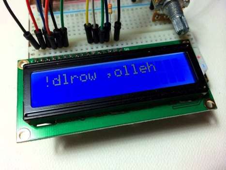 Arduino LCD Set Up and Programming Guide | tecno4 | Scoop.it