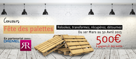 C'est la f&ecirc;te des palettes avec Bosch Outillage! | La gazette des bricoleurs | Scoop.it