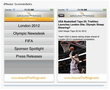 Olympics News Around The Rings Android App for London Olympics 2012 | Free Download Buzz | Apps(Android and iOS) | Scoop.it
