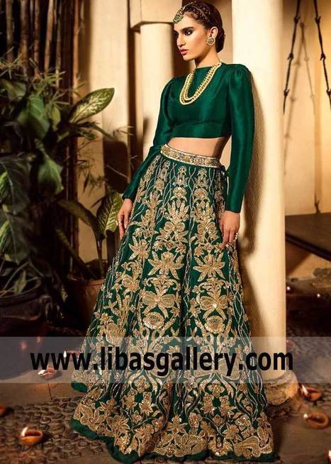 Affordable Lengha Designs In Shop Pakistani Wedding And Bridal