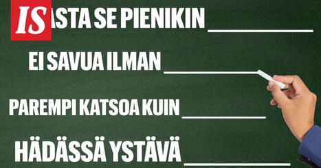 Testaa, kuinka hyvin tunnet suomalaiset sananlaskut | 1Uutiset - Lukemisen t&auml;hden | Scoop.it