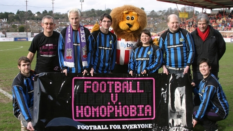 Annual Football v Homophobia drive aimed at raising awareness of homophobia and work being done to tackle it in the game | ED 262 mylineONLINE:  Gender, Sexism, & Sexual Orientations | Scoop.it