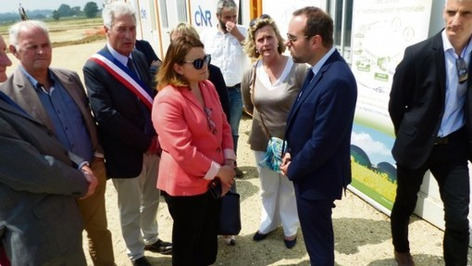 Le secrétaire d’État Lecornu visite le chantier de la Centrale Biogaz des Hautes Falaises à Saint-Léonard | Une semaine d'actu - Newsletter de veille de l'AURH | Scoop.it
