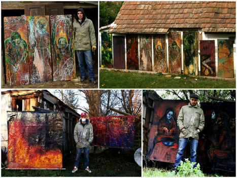 "Doors And Maps" series by NORMAL ILLustrations | 1001 Recycling Ideas ! | Scoop.it