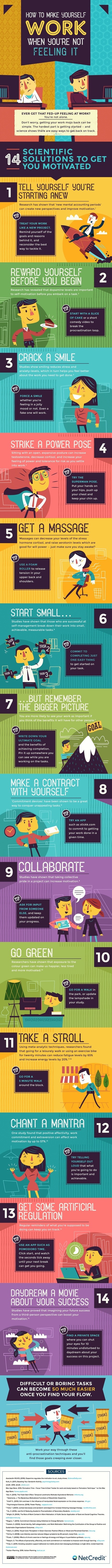 14 Ways To Get Into The Groove At Work  - Infographic | Education 2.0 & 3.0 | Scoop.it