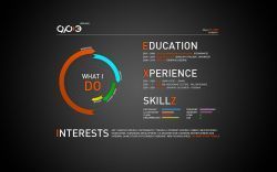 CV Design - Une collection de CV graphiques pour inspiration - La Ferme du web | photoshop ressources | Scoop.it