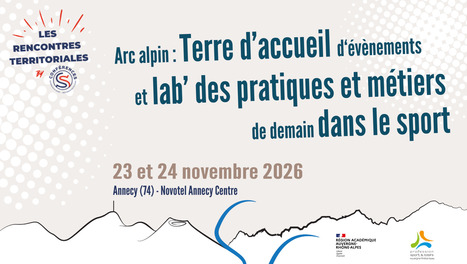 L&rsquo;arc alpin : Terre d'accueil d'&eacute;v&egrave;nements et lab' des pratiques et m&eacute;tiers de demain dans le sport | Sport & Cit&eacute;s | Scoop.it
