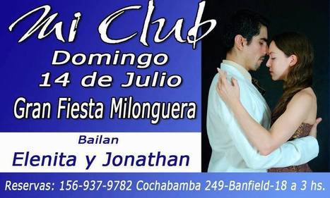 Fiesta milonguera en Banfield | Mundo Tanguero | Scoop.it