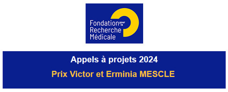 FRM - Appels à projets 2024 : Prix Victor et Erminia Mescle | Life Sciences Université Paris-Saclay | Scoop.it