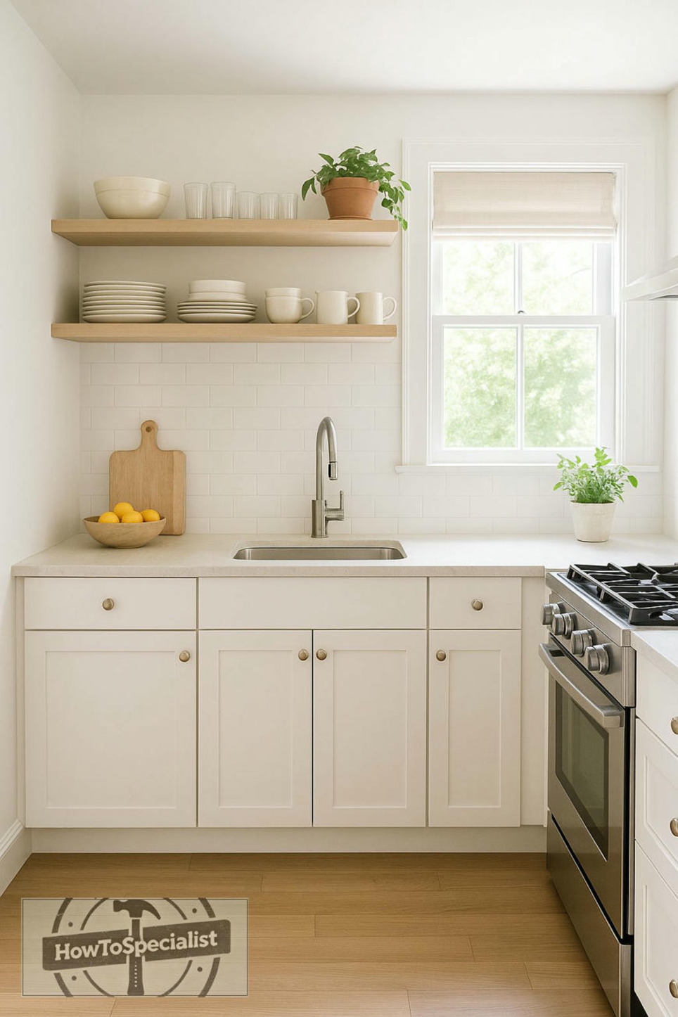 How to Make Your Small Kitchen Feel Bigger (Without Remodeling) | Garden Plans | Scoop.it