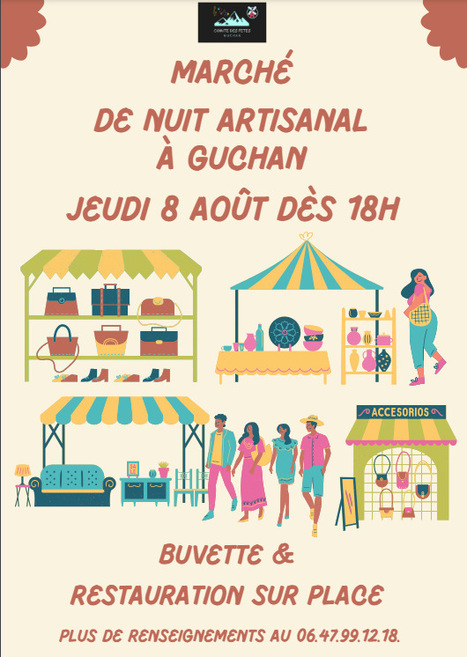 March&eacute; de nuit artisanal &agrave; Guchan le 8 ao&ucirc;t | Vall&eacute;es d'Aure & Louron - Pyr&eacute;n&eacute;es | Scoop.it