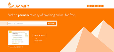 Mummify: Say goodbye to broken links | Moodle and Web 2.0 | Scoop.it