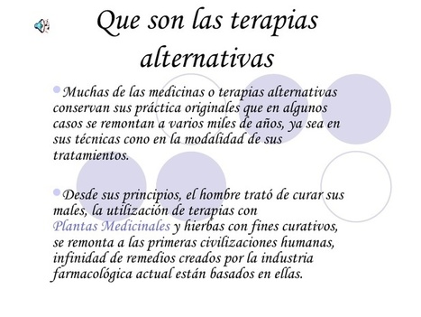 #Sanidad #Salud: Mi experiencia con las terapias alternativas | ¿Qué está pasando? | Scoop.it