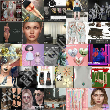 Several Gifts @ SL22B Shop & Hop Event June 2025 by Various Designers | Teleport Hub - Second Life Freebies | Teleport Hub | Scoop.it