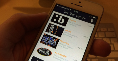 Apps: L’application The Bar Corner référence les bars près de chez vous | Silicon Luxembourg | Luxembourg (Europe) | Scoop.it