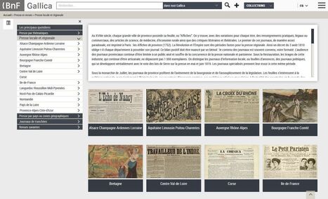 Un nouvel accès pour la presse locale et régionale | Le blog de Gallica | Autour du Centenaire 14-18 | Scoop.it