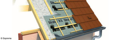 Stratec II : l'écran de sous-toiture efficace et résistant de Soprema | Build Green, pour un habitat écologique | Scoop.it
