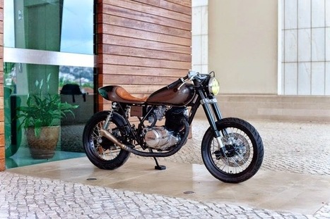 Yamaha SR250 Saudade Cafe Racer - Grease n Gasoline | Cars | Motorcycles | Gadgets | Scoop.it
