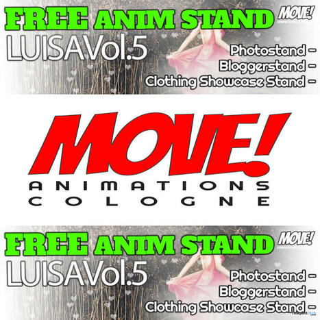 Luisa 80 Stand Animation February 2023 Group Gift by MOVE! Animations Cologne | Teleport Hub - Second Life Freebies | Second Life Freebies | Scoop.it