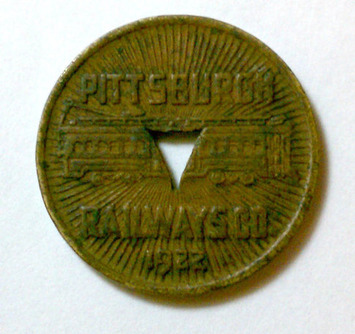 Pittsburg Railways Co. Transit Token 1922 Triangle Cut-Out Vintage Exonumia | Antiques & Vintage Collectibles | Scoop.it