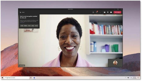 Microsoft Teams: Ende-zu-Ende-Verschlüsselung für Einzelanrufe aktiviert | heise online | Distance Learning | Scoop.it