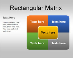 Free Simple Matrix Template for PowerPoint | Free Business PowerPoint Templates | Scoop.it
