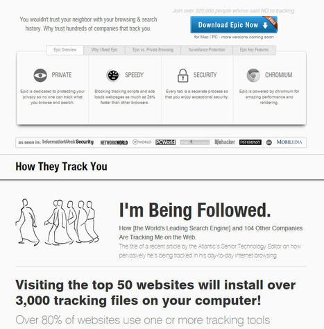 Epic Privacy Browser | FREEWARE | DIGITAL LEARNING | Scoop.it