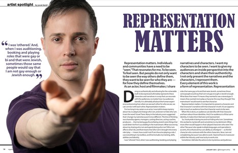 Representation Matters - Yuval David | LGBTQ+ Online Media, Marketing and Advertising | Scoop.it