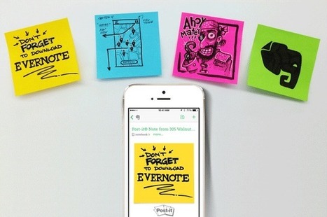 Utiliser Evernote avec vos notes Post-it® | Time to Learn | Scoop.it
