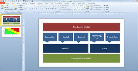 Designing a Risk Benefit Diagram for PowerPoint | Free Templates for Business (PowerPoint, Keynote, Excel, Word, etc.) | Scoop.it