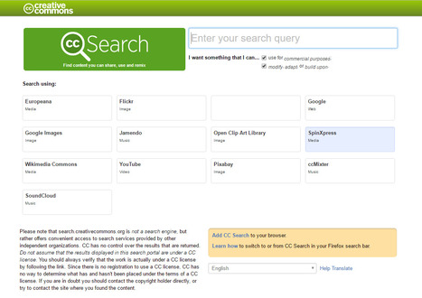 Creative Commons | CC Search | #Copyright | ED 262 Research, Reference & Resource Skills | Scoop.it