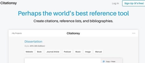 Citationsy. Créer des bibliographies facilement • | KILUCRU | Scoop.it