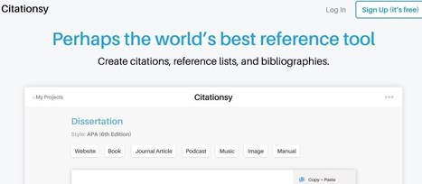 Citationsy. Créer des bibliographies facilement • | Education 2.0 & 3.0 | Scoop.it