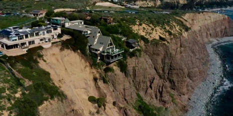 On edge: Cliff collapse leaves pricey California homes teetering - Raw Story | Agents of Behemoth | Scoop.it