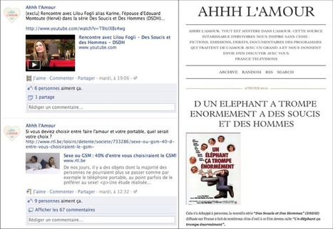 L&rsquo;amour &agrave; port&eacute;e de clics chez France T&eacute;l&eacute;visions | Tv connect&eacute;e, Transmedia, Webdoc et nouvelles &eacute;critures | Scoop.it