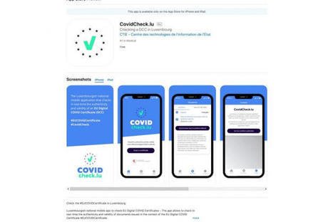 CovidCheck.lu: Was Sie darüber wissen sollten | #Luxembourg #DigitalLuxembourg #Apps #Santé #Health #COVID19 #Europe | Luxembourg (Europe) | Scoop.it