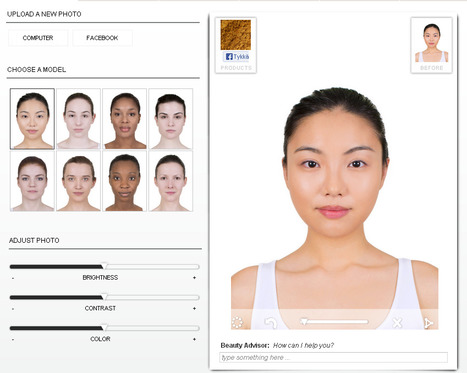 ModiFace - Virtual Makeover, Skin-Care/Anti-Aging Visualization, and Hair Simulation | 1Uutiset - Lukemisen tähden | Scoop.it