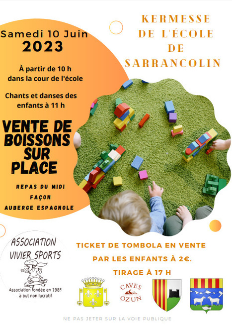 Kermesse de l'école de Sarrancolin le 10 juin | Vallées d'Aure & Louron - Pyrénées | Scoop.it