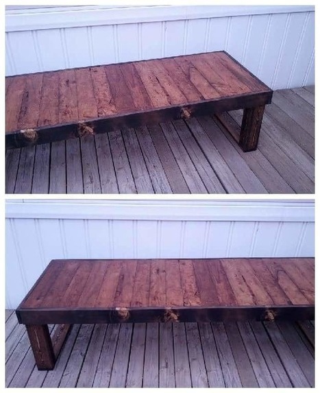 Back Deck Pallet Coffee Table | 1001 Pallets ideas ! | Scoop.it