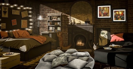 A man's world in SL: Curiosity killed the cat | 亗 Second Life Home & Decor 亗 | Scoop.it