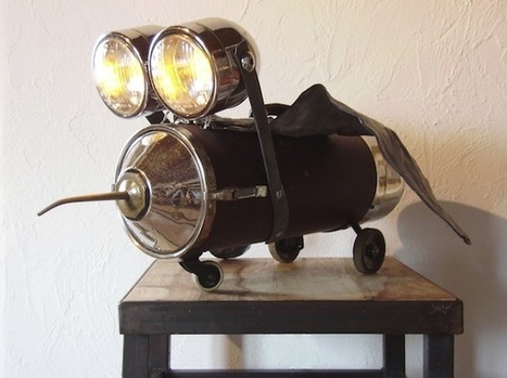 The bird lamp | Recyclart | 1001 Light ideas ! | Scoop.it