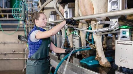 GEA présente son roto de traite connecté, pour avoir de la donnée même sans robot - Web-agri | Pour innover en agriculture | Scoop.it