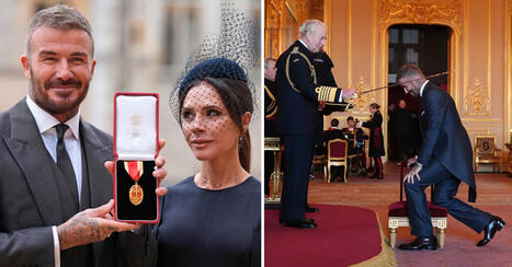 Sir David Beckham adlad av kung Charles III | 1Uutiset - Lukemisen tähden | Scoop.it